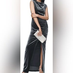 BHLDN Elegant Black Garment with Cream Tag
